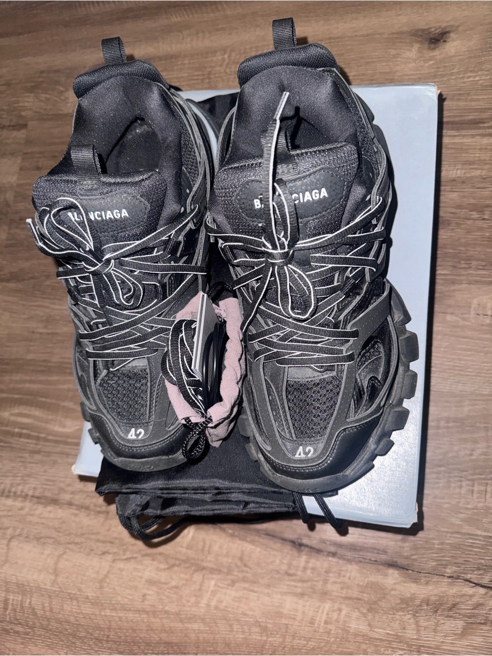 Balenciaga tracks shoes size 9 men